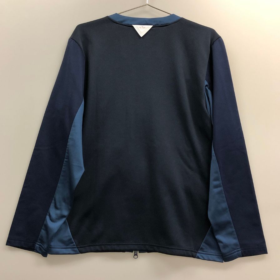 中古◆アディダス×ホワイトマウンテニアリング トラックトップカーディガン ネイビー メンズ サイズL AO0846 adidas×WHITE MOUNTAINEERING 【AFB37】