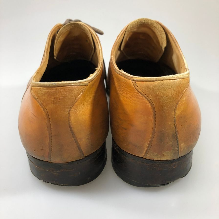 クロケット&ジョーンズ レザーシューズ 9662 ライトブラウン メンズ サイズUK8.5E CROCKETT&JONES 約26.5cm【AFC53】