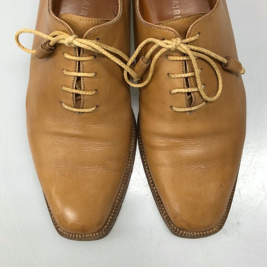 レクレルール グットイヤー プレ―ントゥー メンズ サイズ 7ハーフ ブラウン LECLAIREUR 約25.5cm【AFC31】