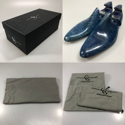 ガジアーノ&ガーリング ヴェローナ ウイングチップ ブルー UK7E イングランド製 GAZIANO&GIRLING 約25.5cm【AFD14】