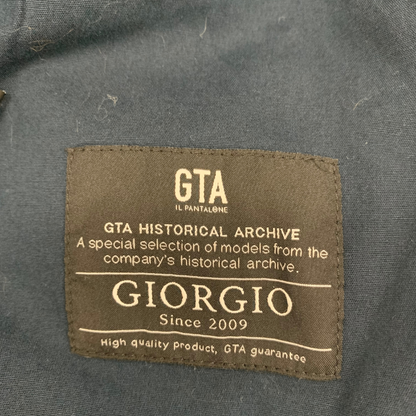 Good condition ◆ GTA Design Cotton Nylon Stretch Pants with Side Adjuster Men's Size 46 Navy GTA DESIGN [AFB9] 