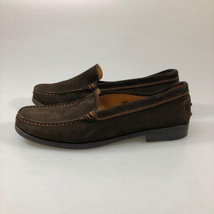 トッズ ドライビングシューズ スエード ブラウン サイズ36.5 レディース TOD'S 約23.5cm【AFC52】