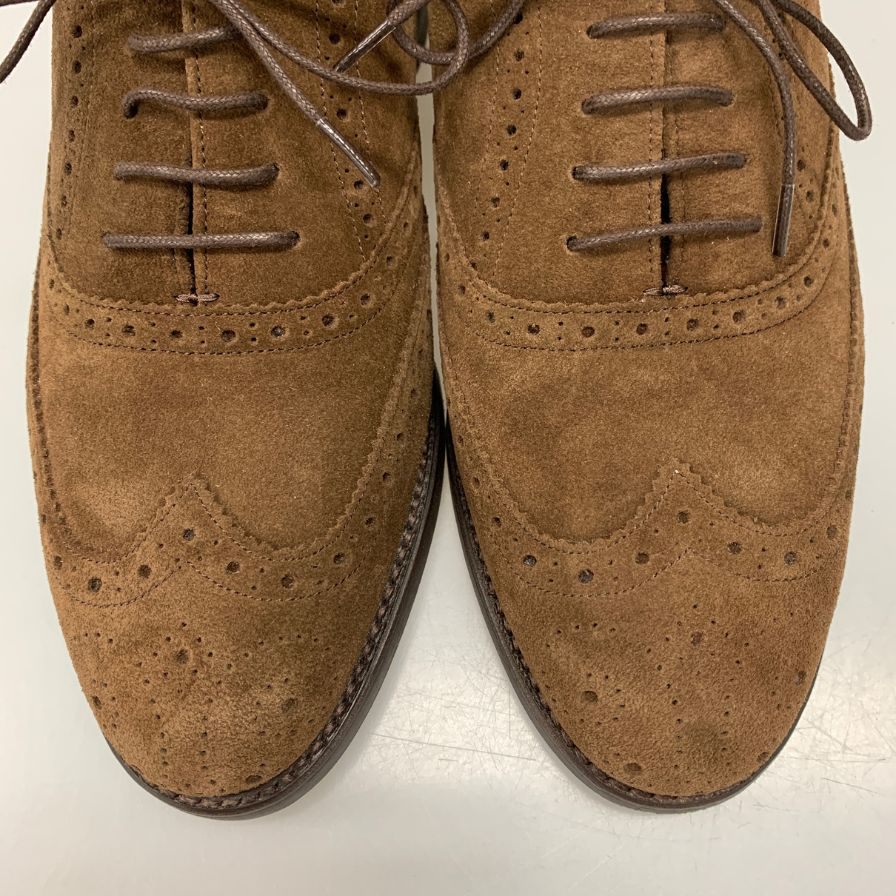 ロイドフットウェア レザーシューズ 2826ER04 ウイングチップ スエード メンズ サイズ6.5 ブラウン系 Lloyd Footwear 約25.0cm【AFD14】