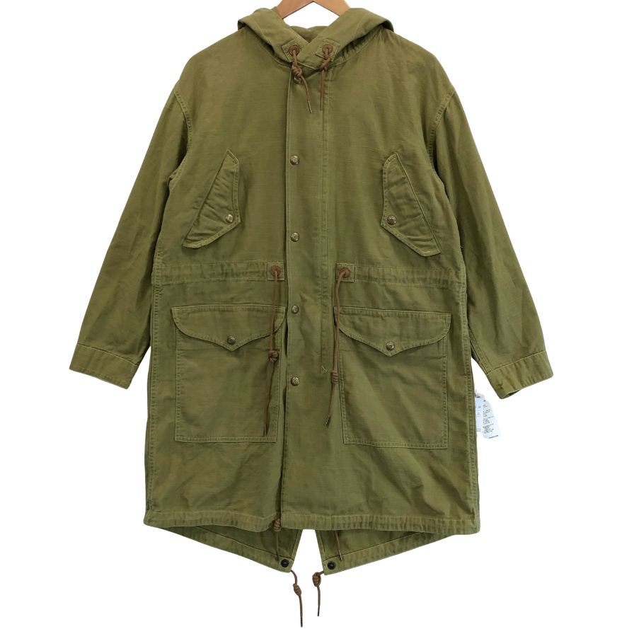 ダブルアールエル ラルフローレン モッズコート M-06 カーキ メンズ サイズ2 RRL RALPH LAUREN【LA】