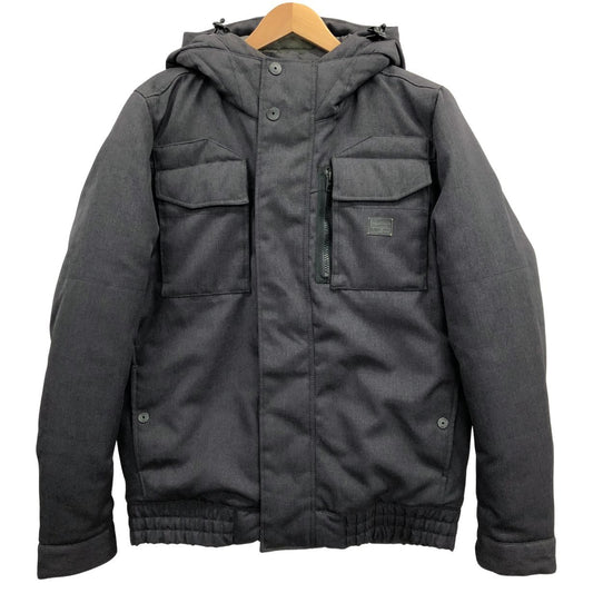 中古◆ジースター ロゥ ジャケット 中綿 キルティング フード グレー メンズ サイズM G-STAR RAW RACKLER HDD BOMBER 【AFA24】