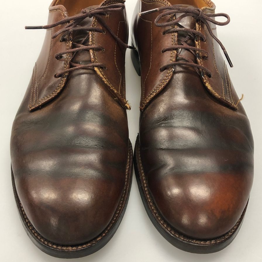オールデン レザーシューズ 531 外羽根 プレーントゥ  メンズ ブラウン サイズ 6ハーフ ALDEN ビジネスシューズ 約24.5cm【LA】【中古】
