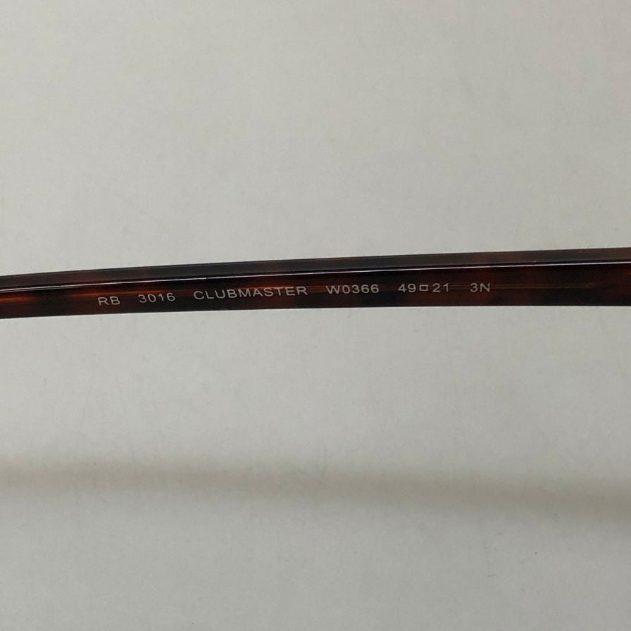 レイバン サングラス クラブマスター クラシック  RB3016 W0366 49□21／3N べっ甲柄×ゴールド Ray-Ban【AFI3】
