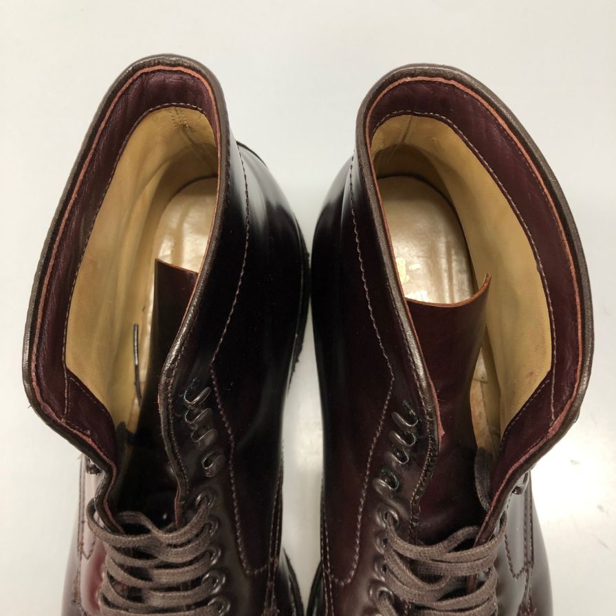 オールデン タンカーブーツ 4540H コードバン ダークバーガンディ US10D メンズ ALDEN ブーツ 約28.0cm【LA】【中古】