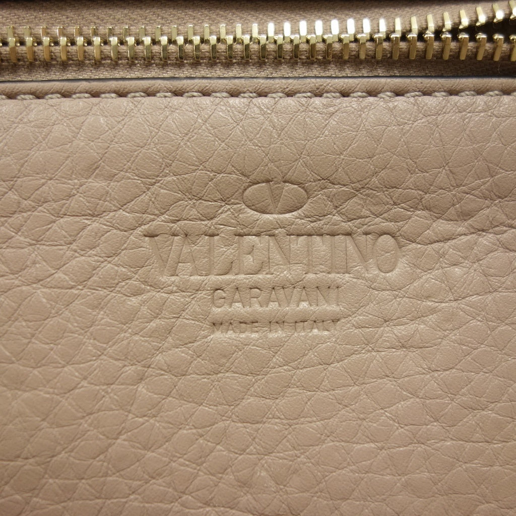 Good condition ◆ Valentino Shoulder Bag Rockstud Grain Calfskin 2WAY Bag Pink Valentino [AFE5] 