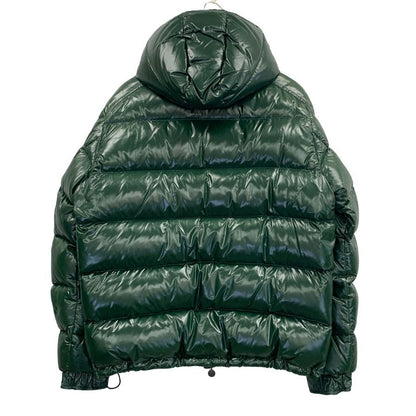 中古◆モンクレール マヤ ダウンジャケット レディース サイズ 5 グリーン  MONCLER MAYA 【AFA3】