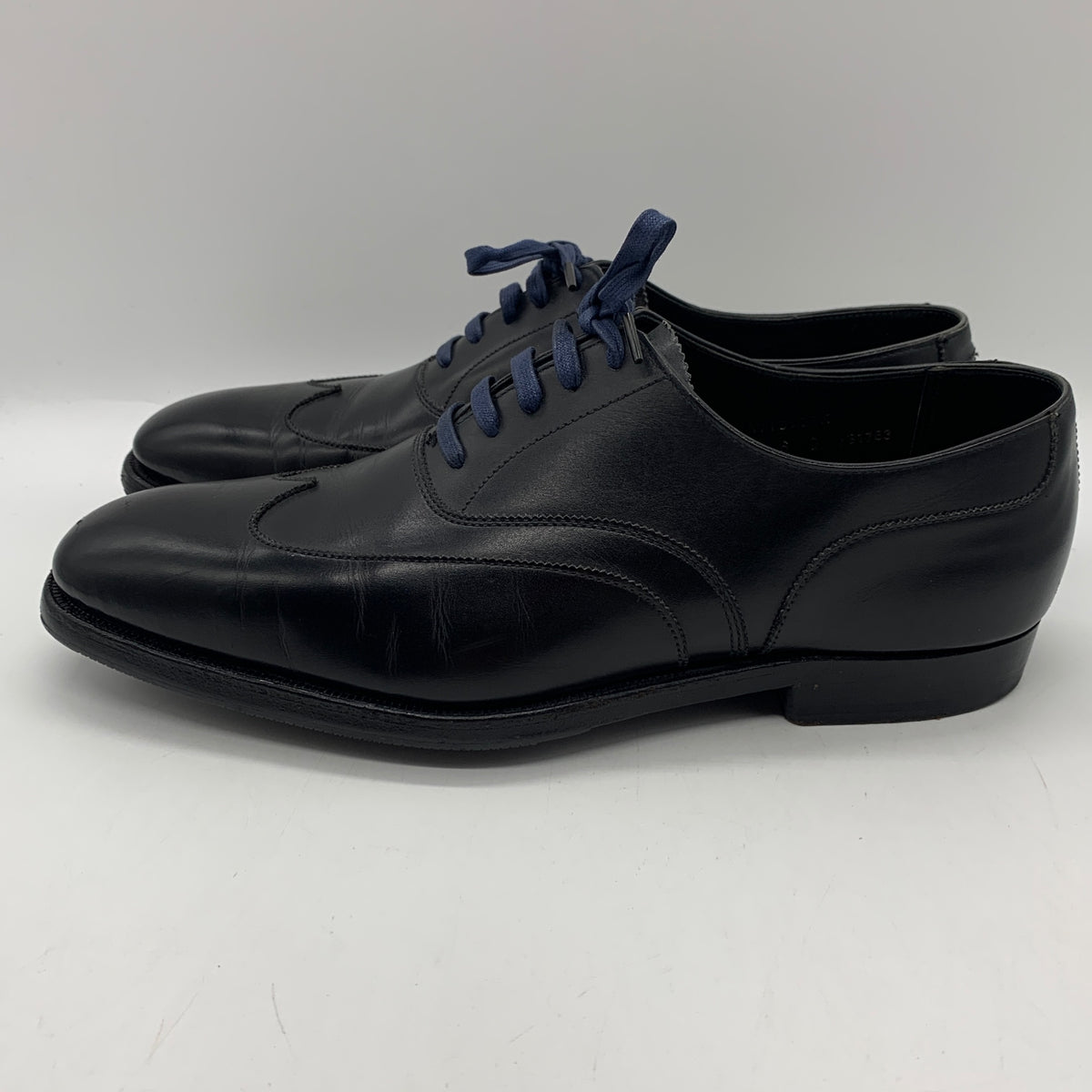 クロケット＆ジョーンズ TAVISTOCK イミテーションブローグ カーフ ブラック サイズUK6D Crockett & Jones 約24.5cm【AFC29】