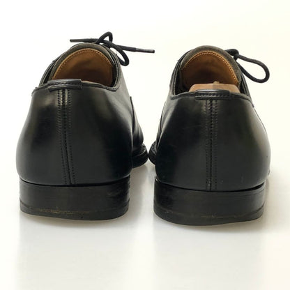 チーニー レザーシューズ キャップトゥ カーフ ブラック 6.5 CHEANEY GEOFFREY ビジネスシューズ 約24.5cm【LA】【中古】