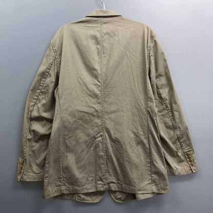 中古◆ポロラルフローレン テーラードジャケット 90年代 オールド ベージュ メンズ サイズM Polo Ralph Lauren 【AFA18】