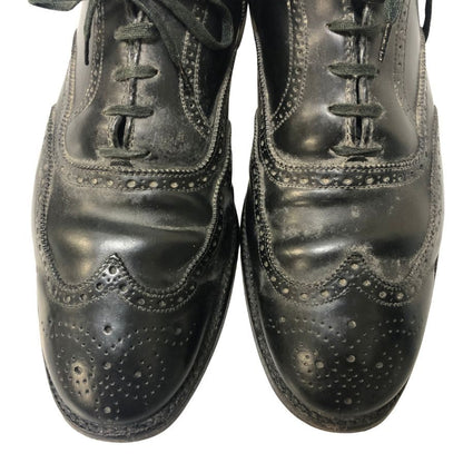 オールデン レザーシューズ ウイングチップ 9741 コードバン メンズ ブラック サイズ US10.5 ALDEN ビジネスシューズ 約28.5cm【LA】【中古】