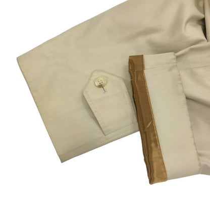 中古◆バーバリー バルカラーコート 90S 旧タグ ライナー付き ベージュ メンズ サイズ表記なし Burberry 【AFB43】
