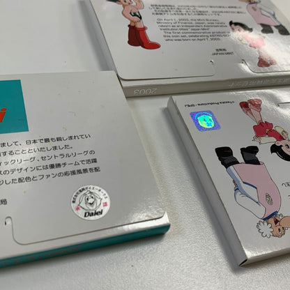 【4セット】造幣局 2003 パシフィック＆セントラルリーグ優勝記念 貨幣セット＆鉄腕アトム誕生記念貨幣セット【AFB53】【中古】