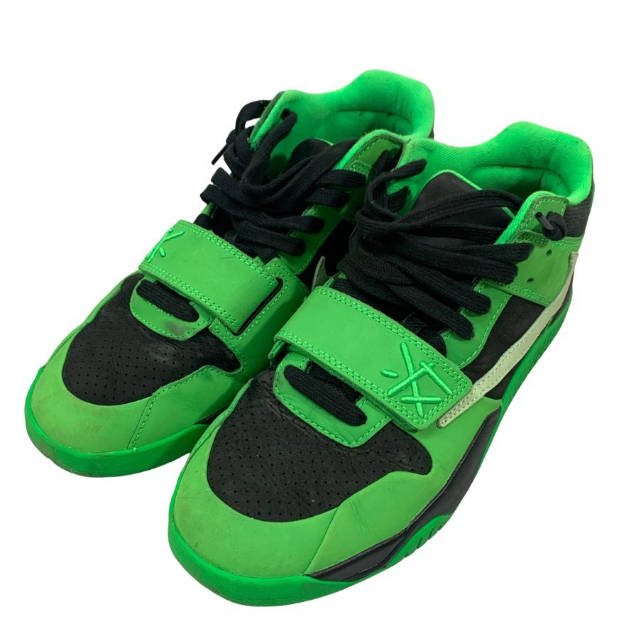 ナイキ トラヴィススコット CJ1 T-REXX IM9113-300 スニーカー グリーン サイズ28.5㎝ Nike Travis Scott 約28.5cm【AFD15】
