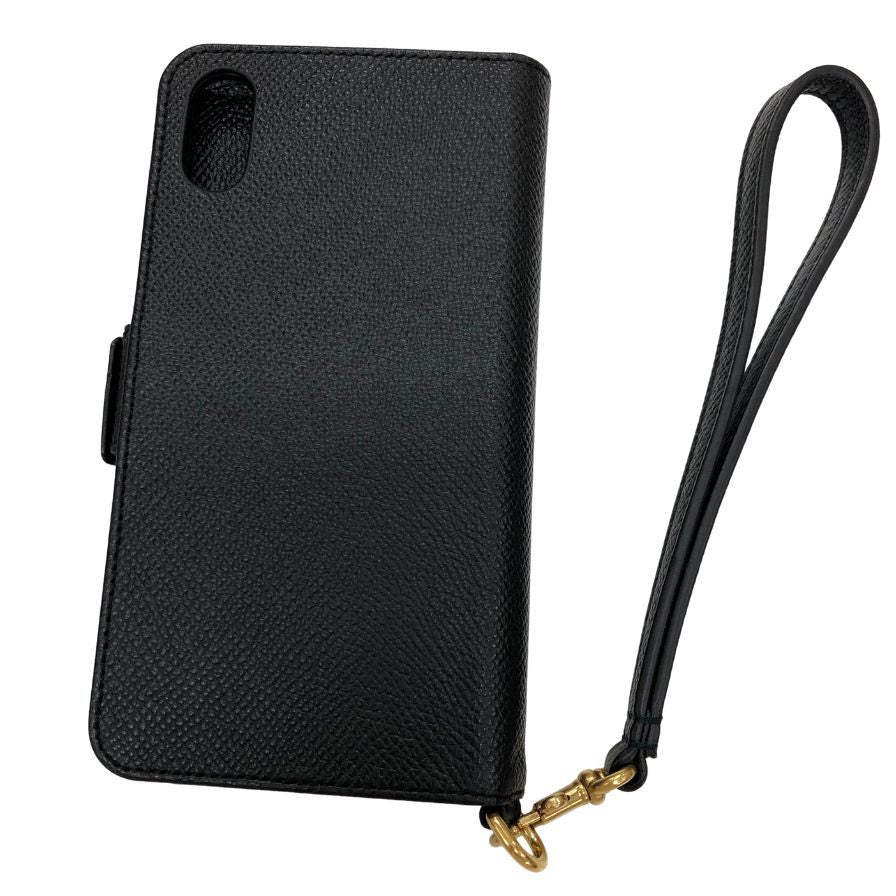 BALENCIAGA ブラックレザー iPhoneケース BALENCIAGA バレンシアガ/BALENCIAGA iPhone12mini メンズ
