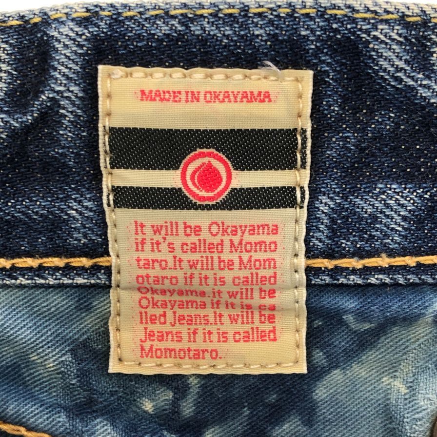 桃太郎ジーンズ モモタロウジーンズ デニムパンツ AJ0105-MZ サイズW29 メンズ ブルー系 MOMOTARO JEANS 【AFB47】