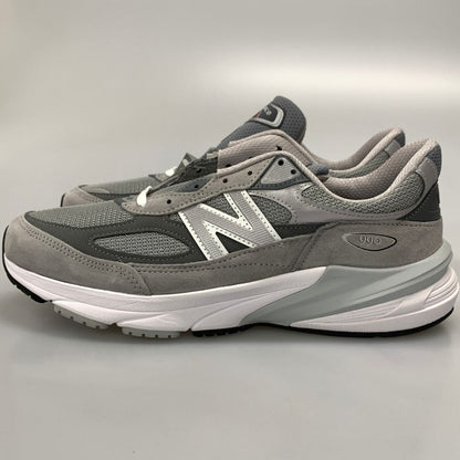 ニューバランス ローカットスニーカー M990GL6 メッシュ スウェード グレー メンズ サイズ28cm New Balance 約28.0cm【AFD3】