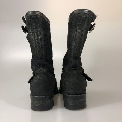 チペワ 91069 エンジニアブーツ スエード ブラック サイズUS7.5E メンズ CHIPPEWA 約25.5cm【AFI30】