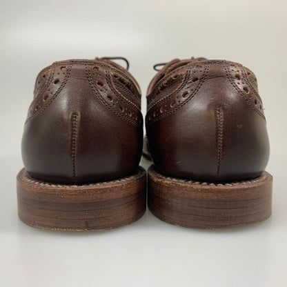 フットザコーチャー レザーシューズ ウイングチップ サイズ8 ブラウン系 メンズ foot the coacher 約26.0cm【AFC44-2】