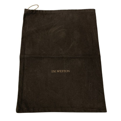 ジェイエムウエストン 180シグニチャー ローファー ボックスカーフ ブラウン UK4.5D J.M.WESTON ローファー 約24.5cm【LA】【中古】