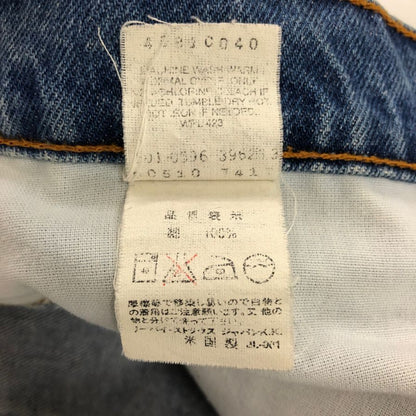 リーバイス デニム 510 90S ボタン裏501 USA製 インディゴ メンズ W33 L34 LEVI’S 【AFB36】