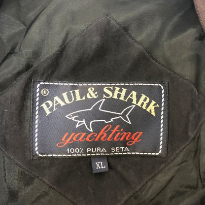 中古◆ポール＆シャーク ブルゾン ネイビー メンズ サイズXL PAUL＆SHARK 【AFB27】