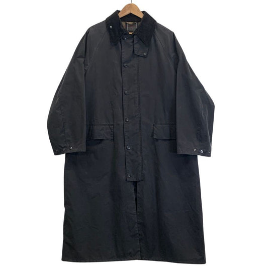 美品◆バブアー コート バーレー 2ワラント グレー ワックスドコットン サイズ38  BARBOUR BURGHLEY 【AFA18】