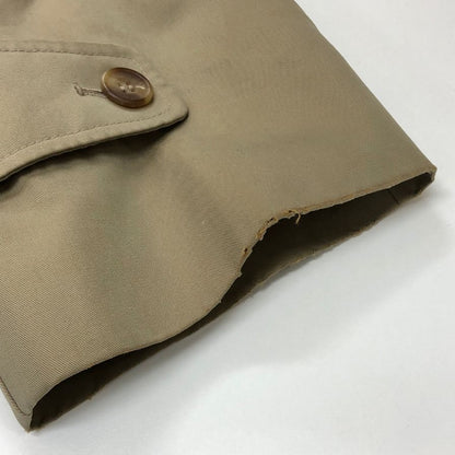 中古◆アクアスキュータム バルカラーコート 70年 ヴィンテージ イングランド製 ライナー付き ベージュ メンズ サイズ表記なし Aquascutum 【AFA2】