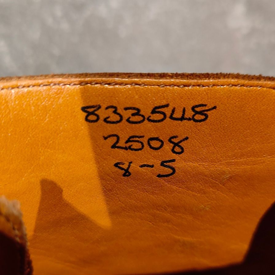 トリッカーズ カントリーブーツ SHIPS別注 2508 ウィングチップ カーフ レザー メンズ サイズ UK8 ブラウン Tricker’ｓ ブーツ 約26.5cm【LA】【中古】