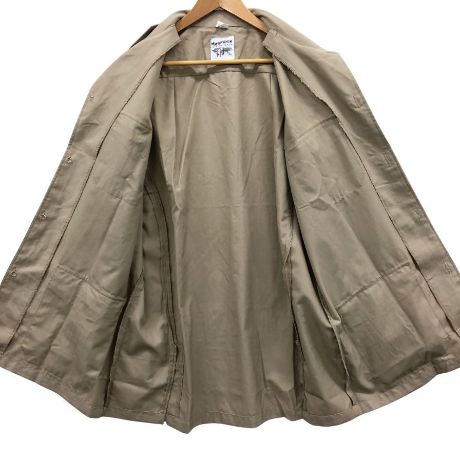 中古◆マグフォース ミリタリーコート A23441 ポリエステル メンズ ベージュ サイズ112 MAGFORCE 【AFB5】
