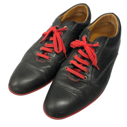 ジョンロブ レヴァー ローカット スニーカー  0315 メンズ サイズ9 ブラック JOHN LOBB 約27.5cm【AFC35】