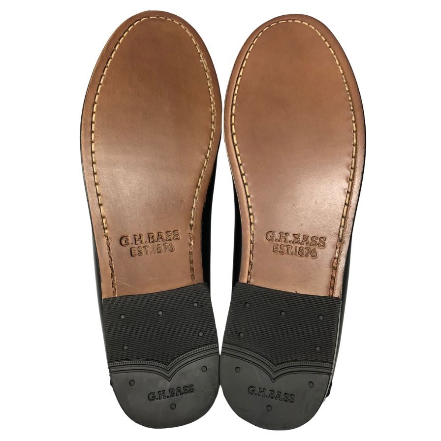 ジーエイチバス ローファー ウィージャンズ WMN サイズ6.5 レディース ブラック G.H.Bass&Co. WEEJUNS 約23.5cm【AFD6】