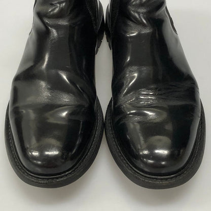 チャーチ チェルシーブーツ ナントン ポリッシュドバインダーカーフ ブラック サイズ6.5F church's ブーツ 約25.5cm【LA】【中古】