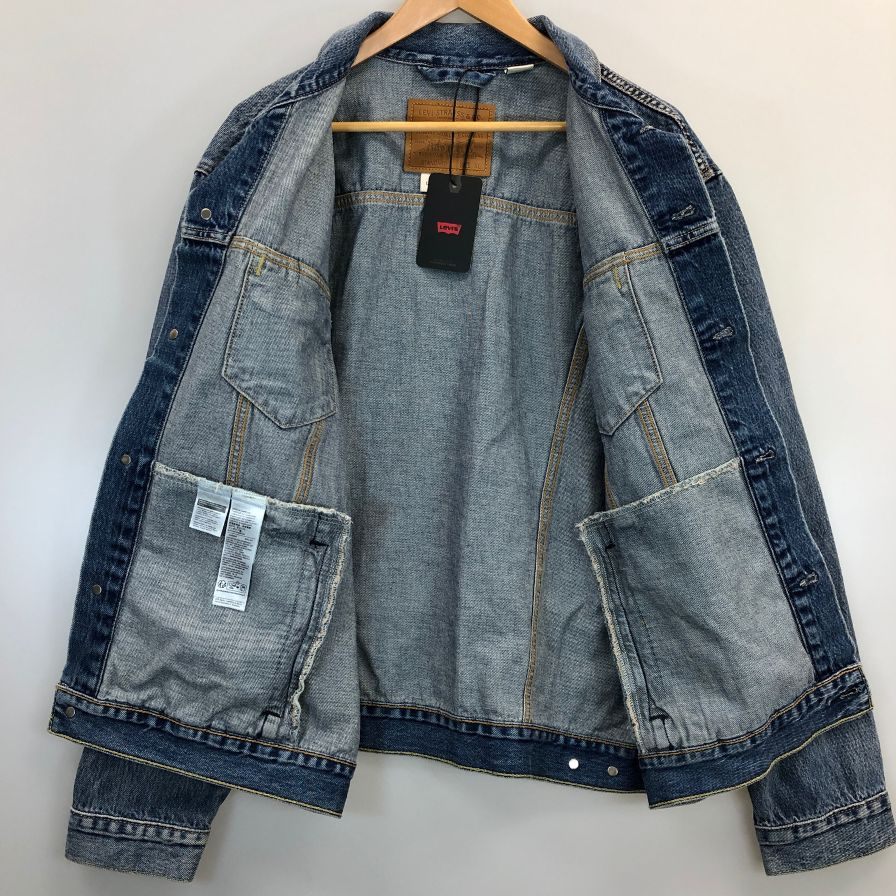 新品同様◆リーバイスプレミアム デニムジャケット S110784 メンズ サイズXL インディゴ LEVI'S PREMIUM 【AFB36】