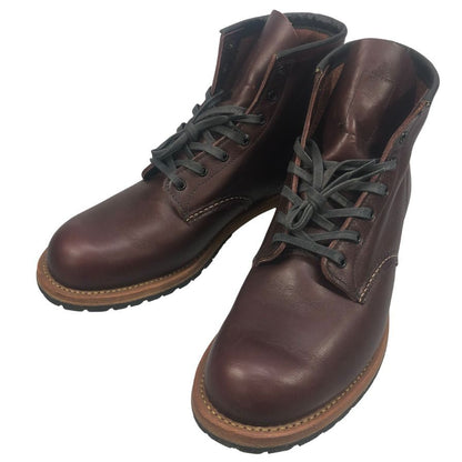 レッドウィング レザーシューズ ベックマンブーツ レースアップ 9411 メンズ ブラックチェリー サイズ US10.5D RED WING 約28.5cm【AFC31】