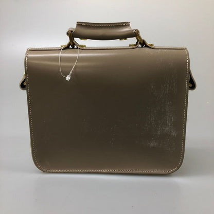 グレンロイヤル ショルダーバッグ サッチェル 9インチ ブライドルレザー トープ GLENROYAL SATCHEL BAG 9INCH【AFE8】