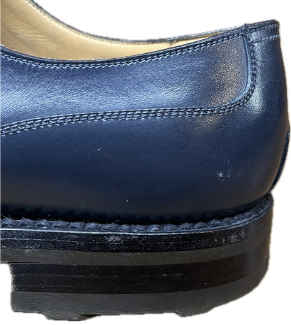 Good condition ◆ JM Weston leather shoes U tip 641 golf box calf men's size 7D navy JMWESTON [LA] 