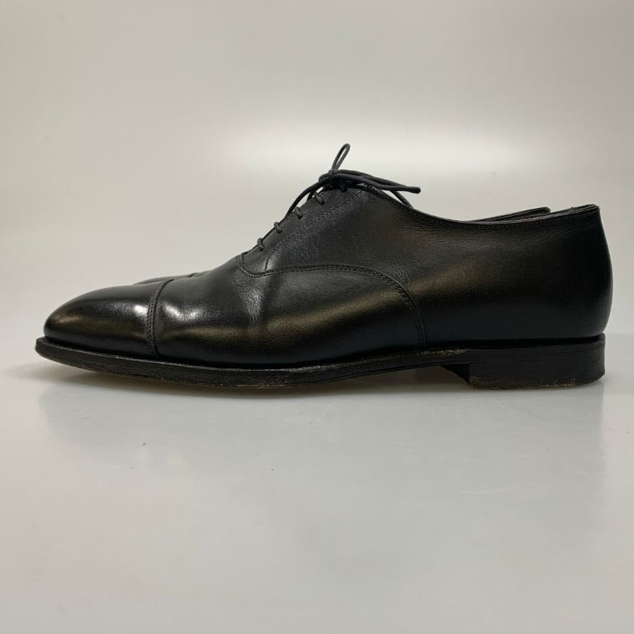 クロケット&ジョーンズ オードリー ストレートチップ メンズ ブラック 8E 337ラスト Crockett & Jones ビジネスシューズ 約26.5cm【LA】【中古】