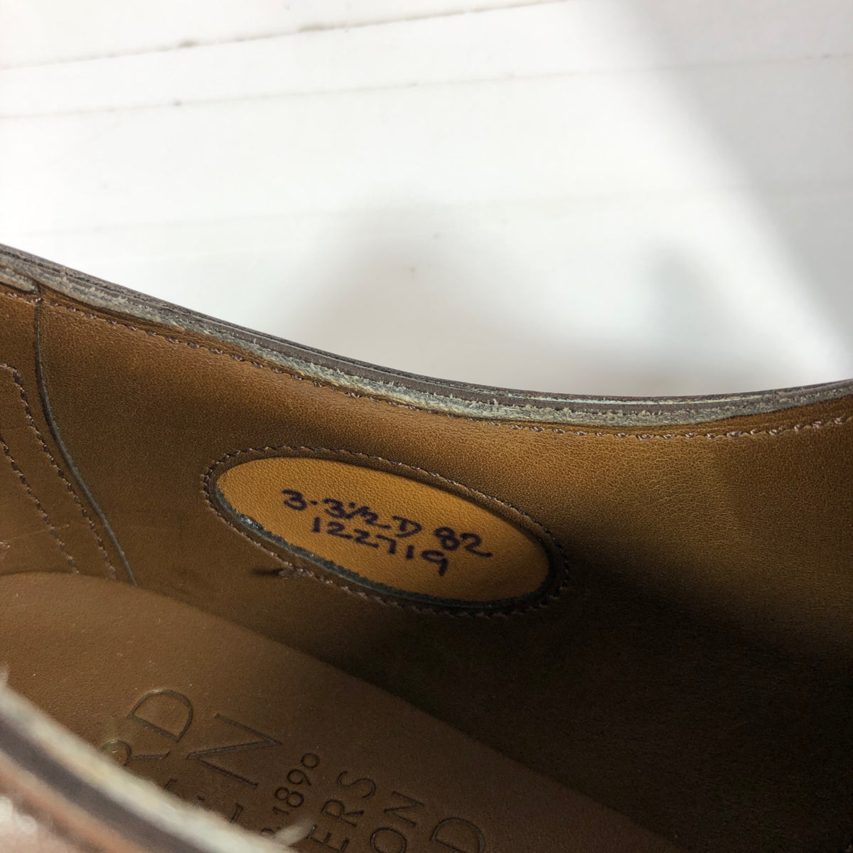 エドワードグリーン レザーシューズ チェルシー レディース サイズ3.5D ブラウン EDWARD GREEN 約23.0cm【AFC40】