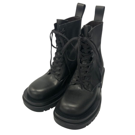 ボッテガヴェネタ ブーツ LUG ANKLE ブラック サイズ37 レディース BOTTEGA VENETA 約23.5cm【AFD9】