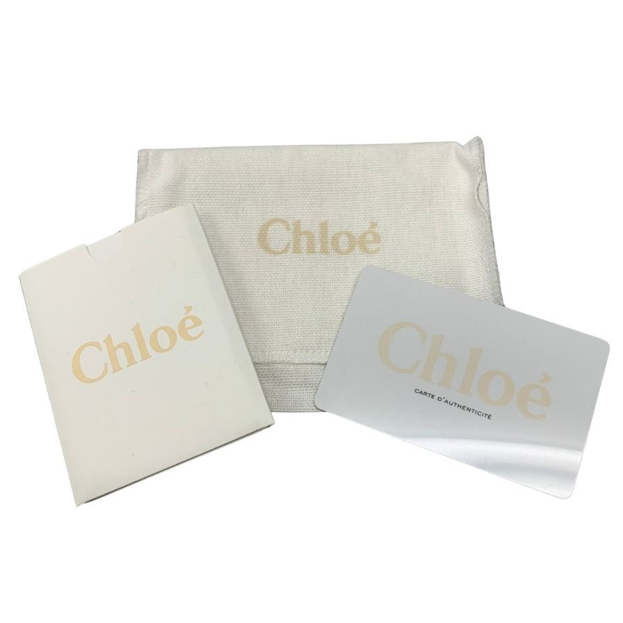 極美品◆クロエ カードケース レザー ボルドー レディース Chloe【AFI22】