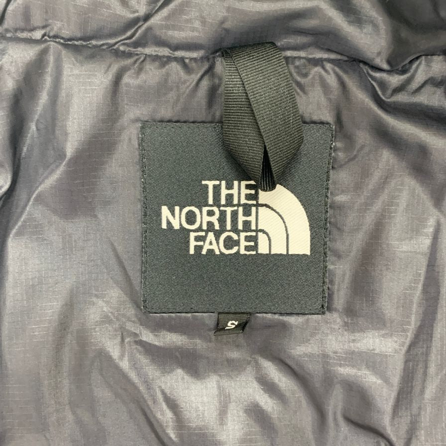 中古◆ノースフェイス NP61207 ナイロンフーディー ブルゾン ブラック サイズS NORTHFACE 【AFA18】