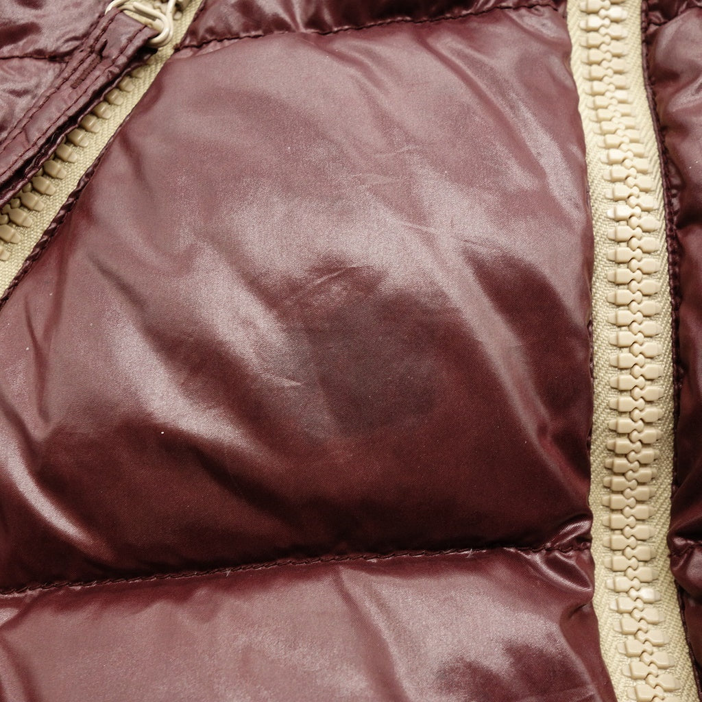 中古◇デュベティカ ダウンベスト アリステオ メンズ サイズ46 赤系