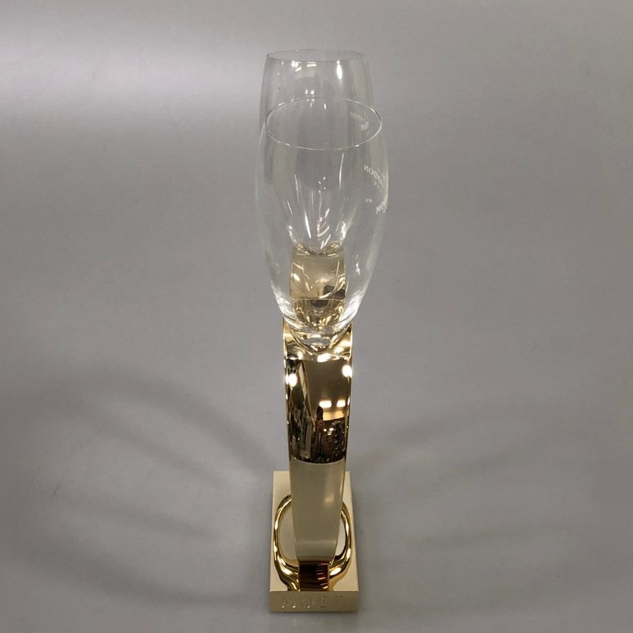 モエシャンドン グラススタンド ペア リングホルダー MOET&CHANDON【AFI28】【中古】