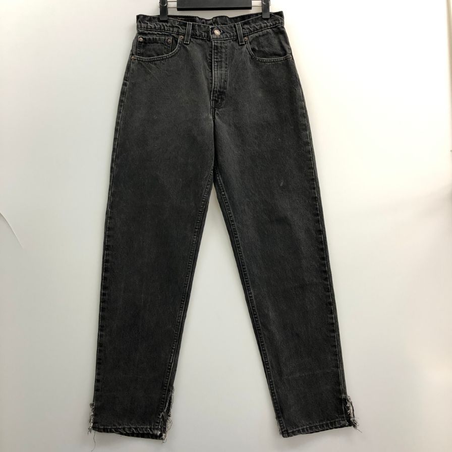 リーバイス デニム 550 93年製 ボタン裏520 ブラック メンズ W33 L32 LEVI’S 【AFB46】