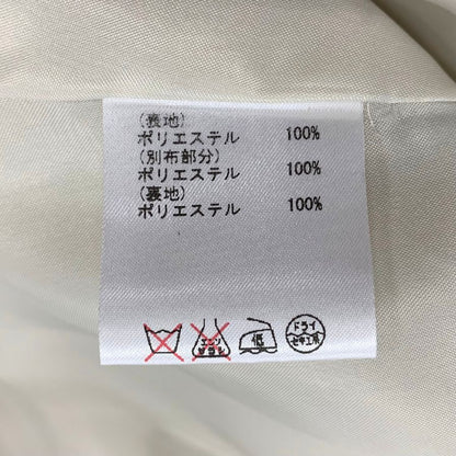 美品◆ダイアグラム グレースコンチネンタル ノースリーブワンピース 花柄 ホワイト系 レディース サイズ34 Diagram GRACE CONTINENTAL 【AFB6】