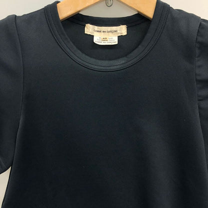 美品◆コムデギャルソン レディース Tシャツ GA-T014 AD2017 日本製 サイズXS ブラック COMME des GARCONS 【AFB39】